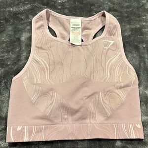 Gymshark Women's light purple /pink  Bra